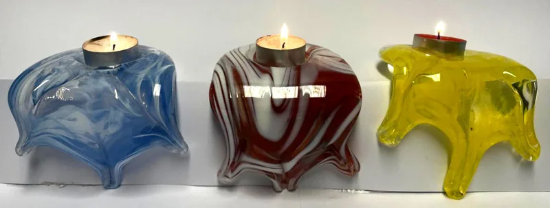 Designový doplněk z hutního skla, Stanislav Káňa, č. 10