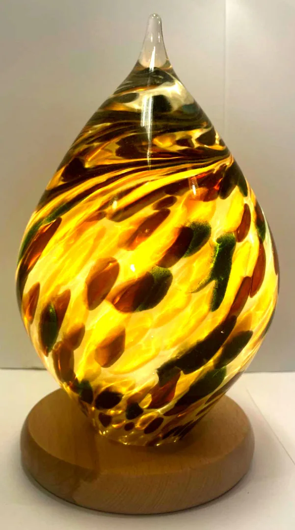 Kolorované stolní lampy